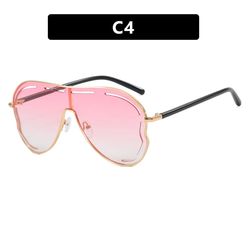 Vaelum Oversized Shield Sunglasses