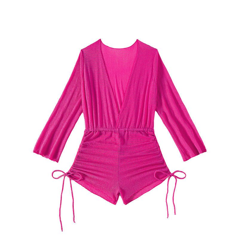 Vaelum Hollow-Out Beach Cover-Up