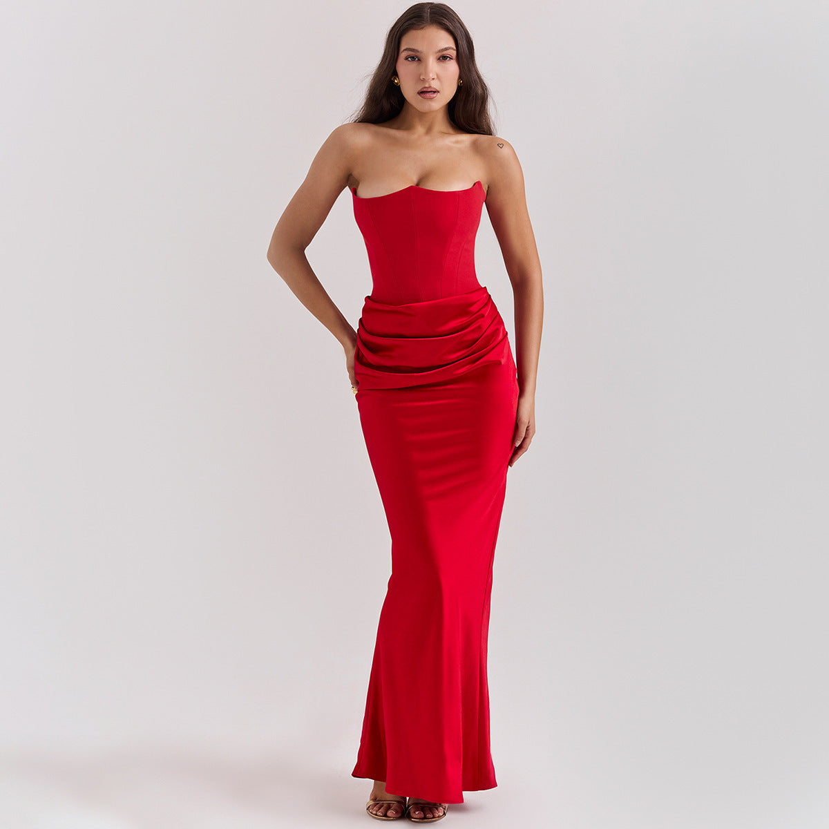 Vaelum Strapless Evening Dress