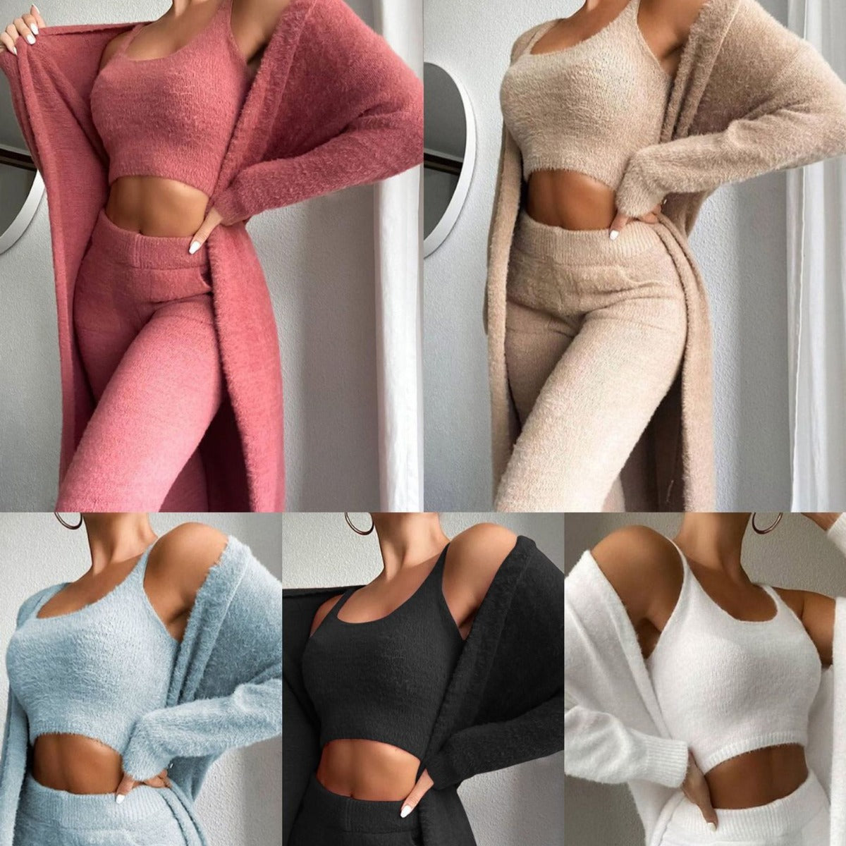 Vaelum Knit Three-Piece Lounge Set