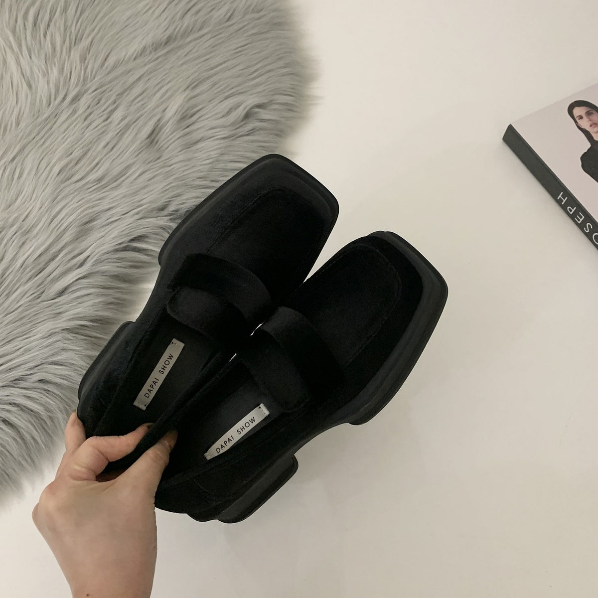 Vaelum Chunky Suede Platform Shoe