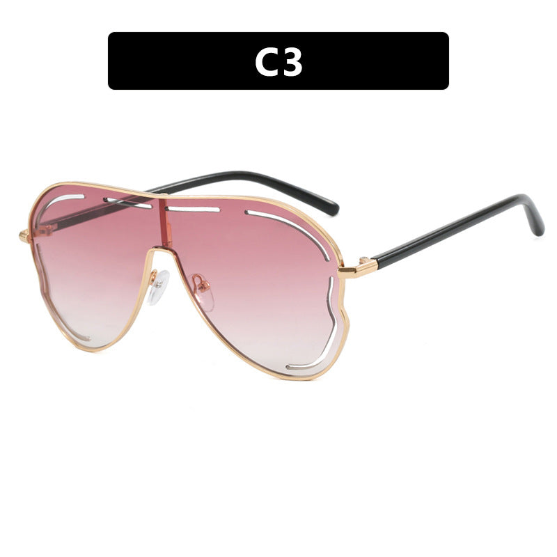 Vaelum Oversized Shield Sunglasses