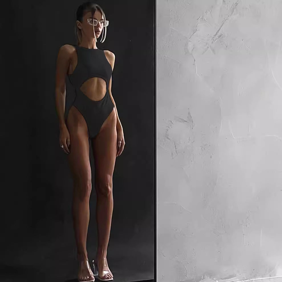 Vaelum Cut-Out Fitted Jumpsuit