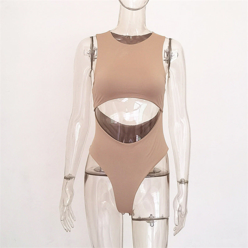Vaelum Cut-Out Fitted Jumpsuit
