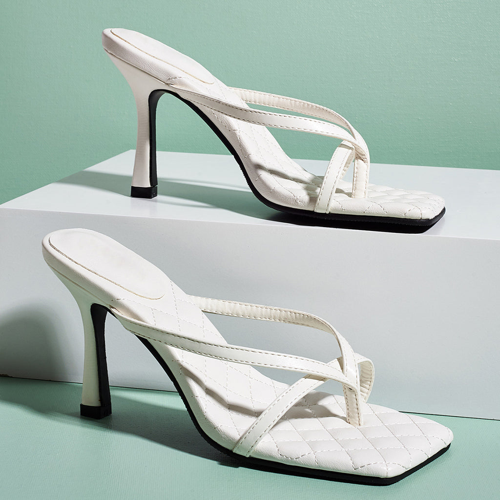 Vaelum Square-Toe Stiletto Sandal