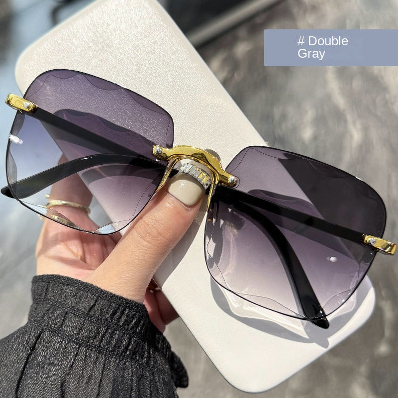 Vaelum Frameless Tinted Sunglasses