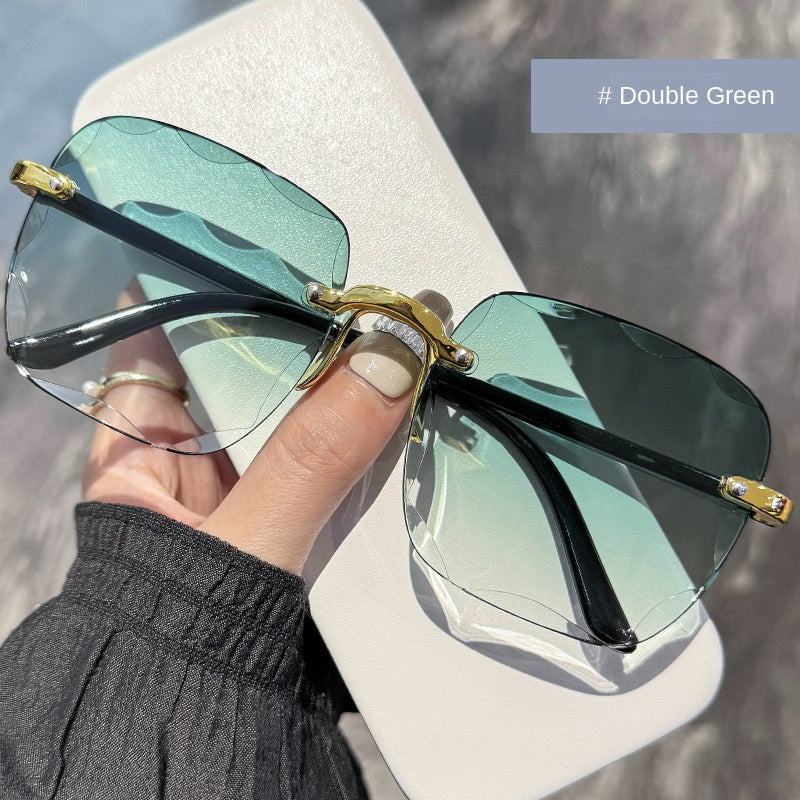 Vaelum Frameless Tinted Sunglasses