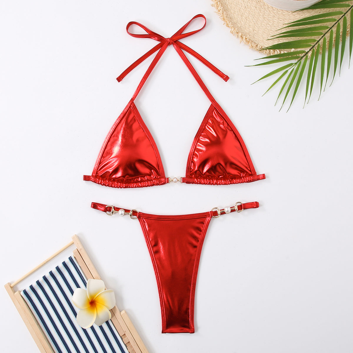 Vaelum Backless Two-Piece Swimsuit
