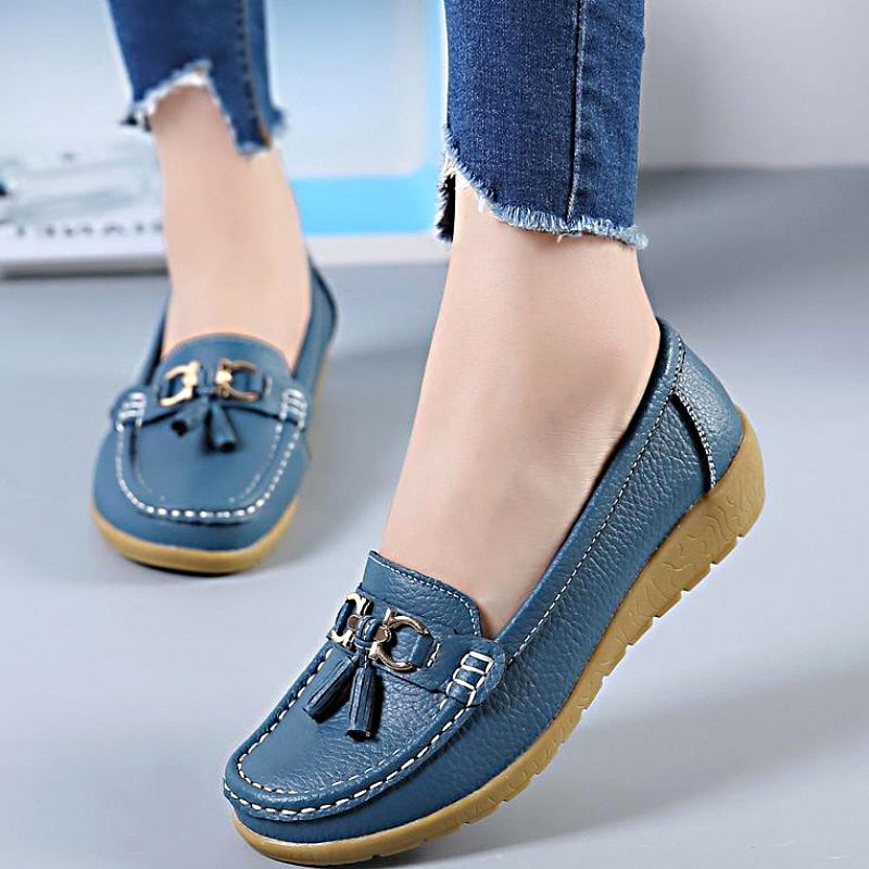 Vaelum Leather Slip-On Loafer