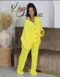 Vaelum Cardigan & Wide-Leg Pants Set