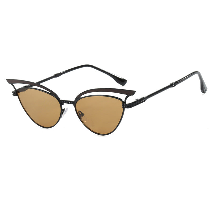 Vaelum Cat-Eye Cut-Out Sunglasses