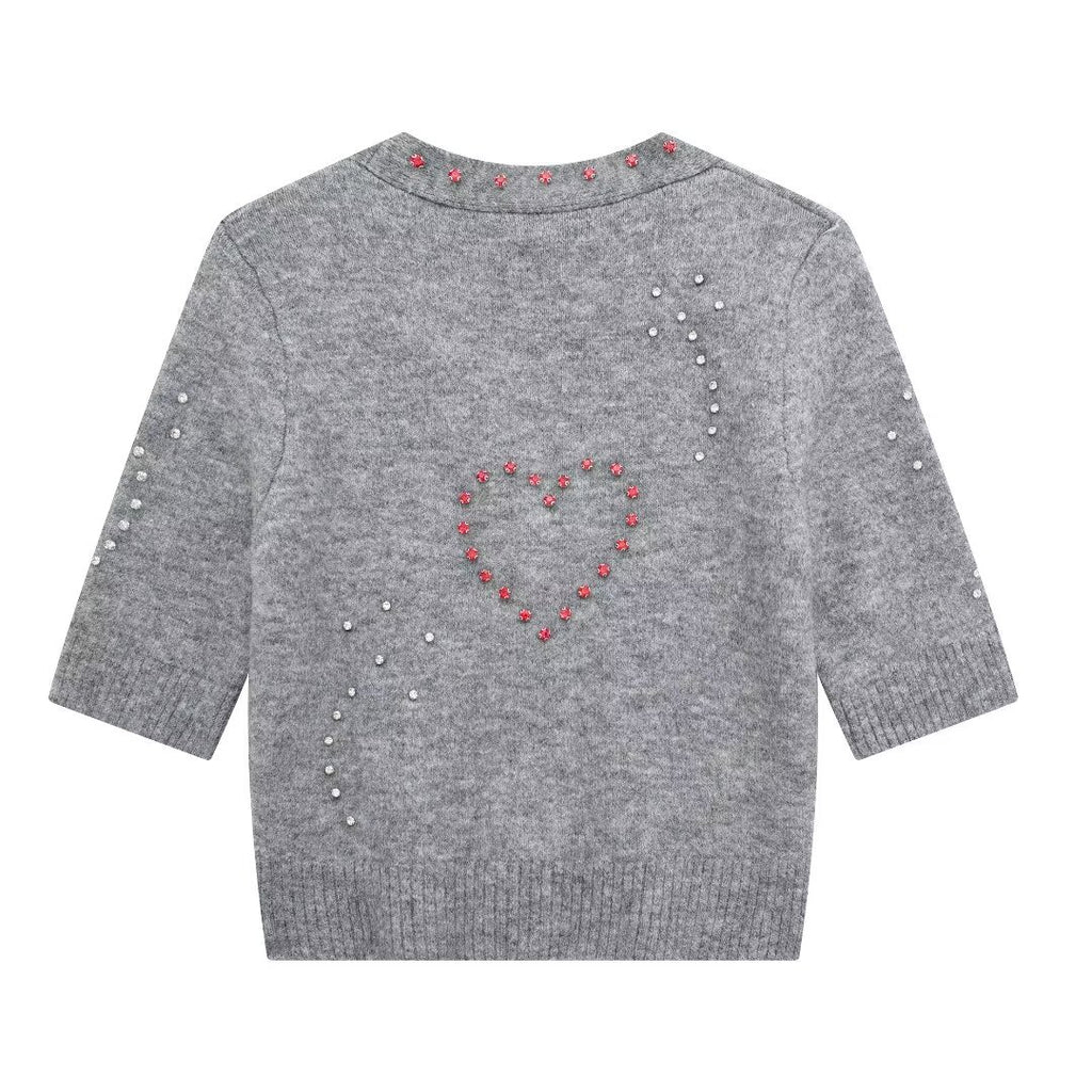 Vaelum Beaded Knit Cardigan