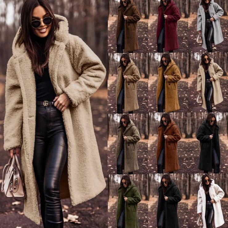 Vaelum Long Wool-Blend Coat