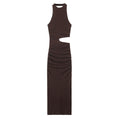 Vaelum Halter-Neck Maxi Dress