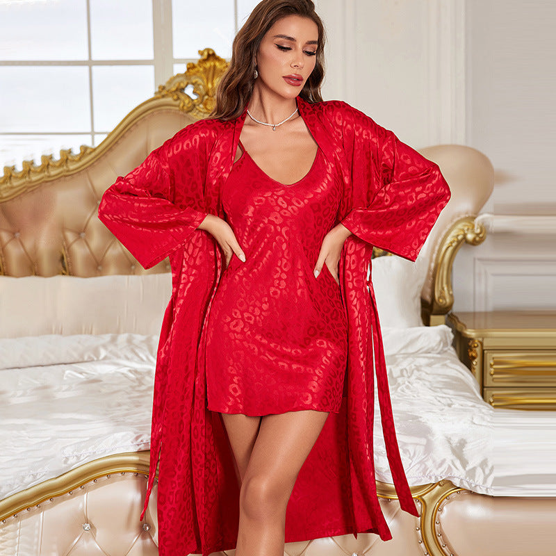 Vaelum Silk-Look Nightwear Set