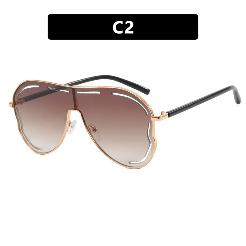Vaelum Oversized Shield Sunglasses