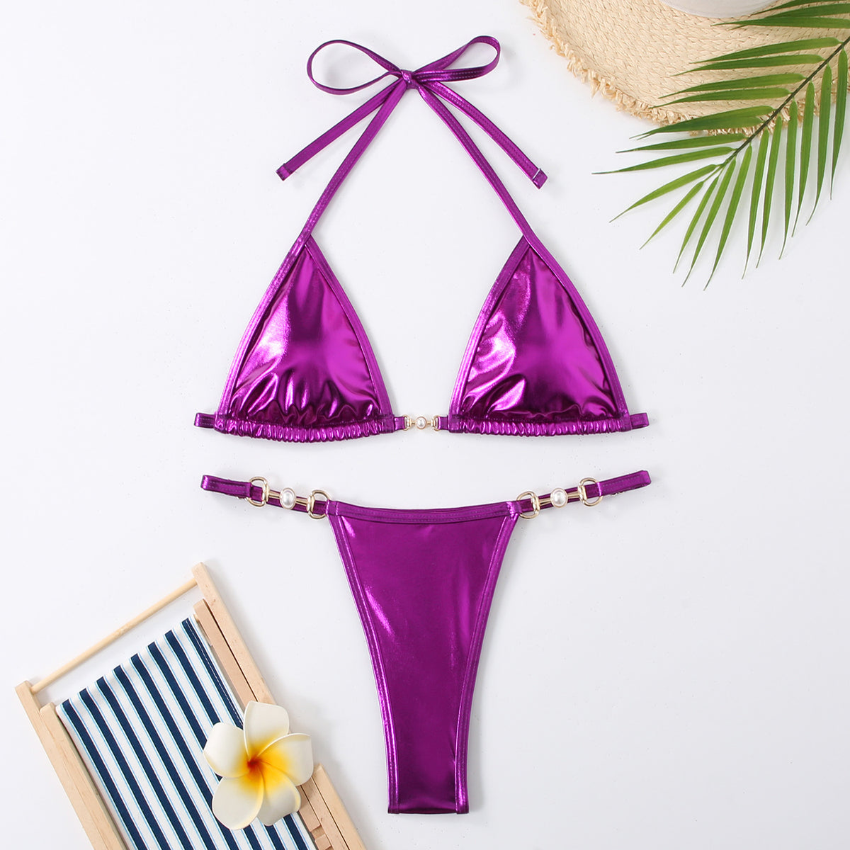 Vaelum Backless Two-Piece Swimsuit