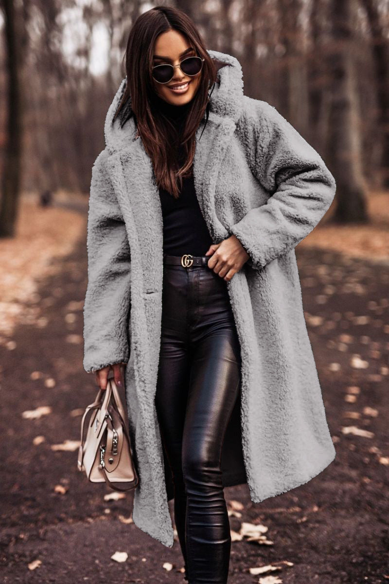 Vaelum Long Wool-Blend Coat