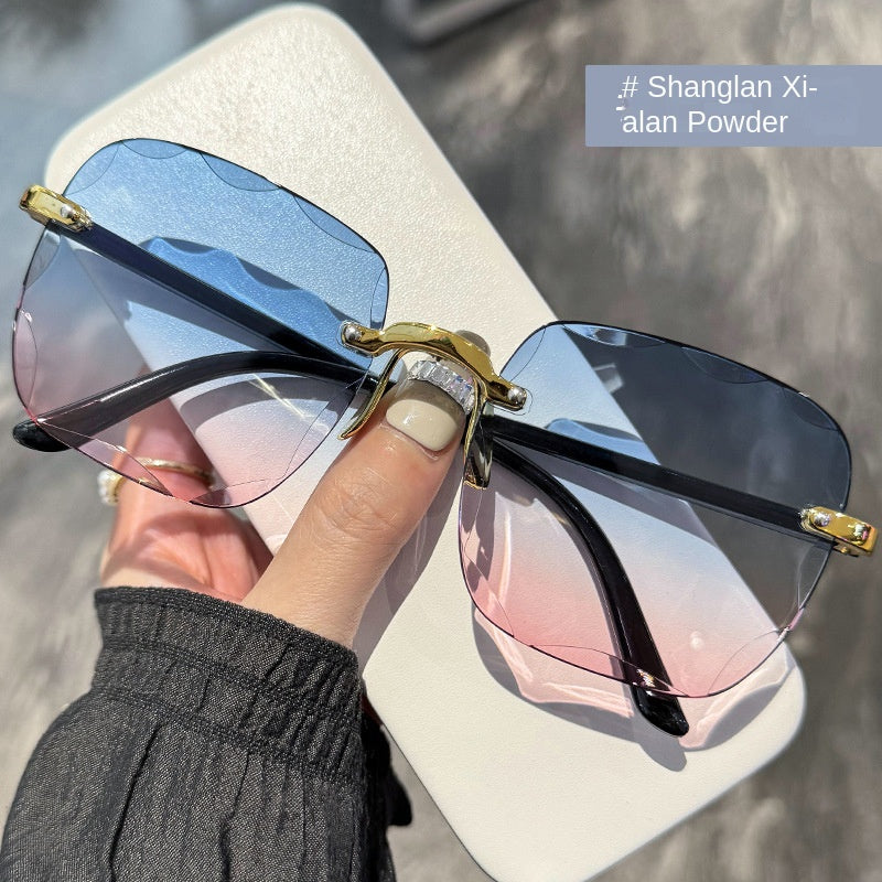 Vaelum Frameless Tinted Sunglasses