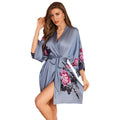 Vaelum Silk-Look Chiffon Robe