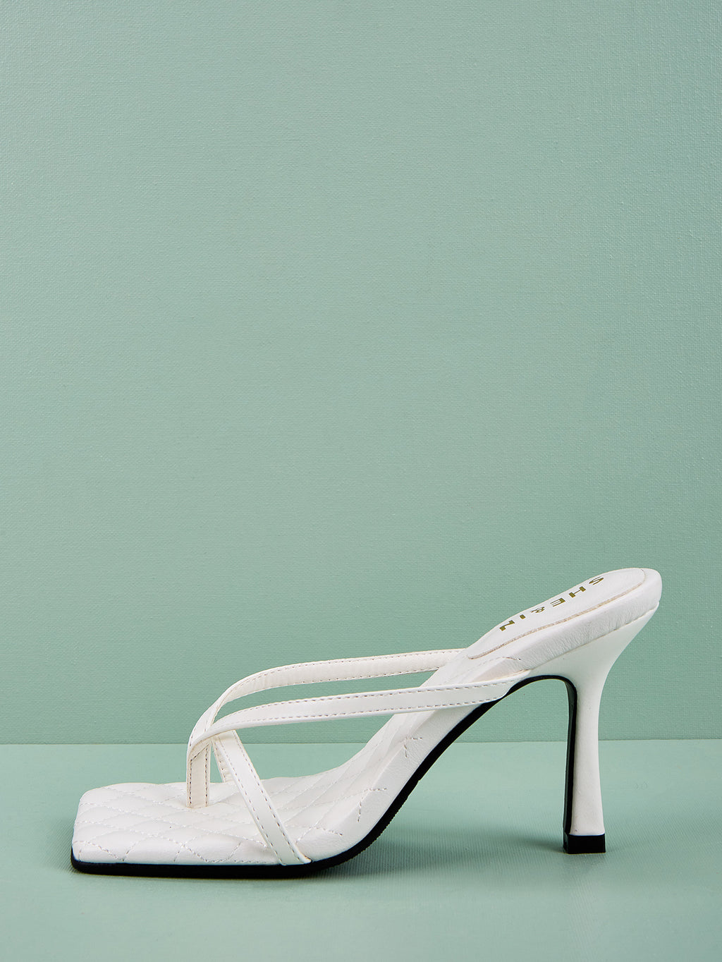 Vaelum Square-Toe Stiletto Sandal