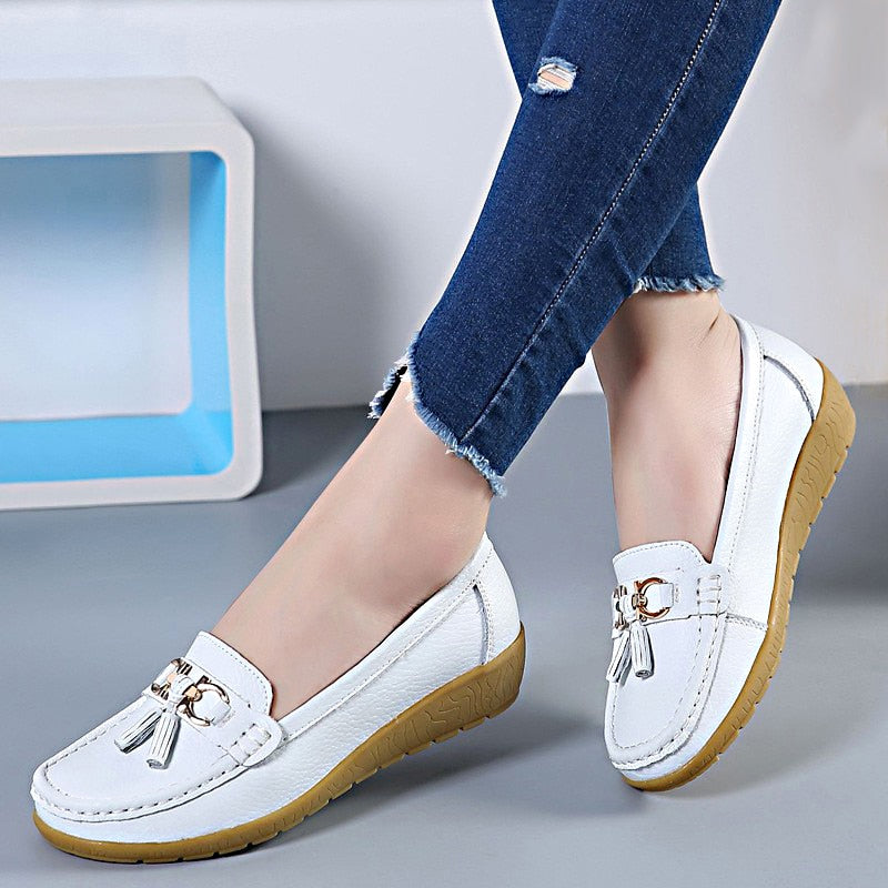 Vaelum Leather Slip-On Loafer