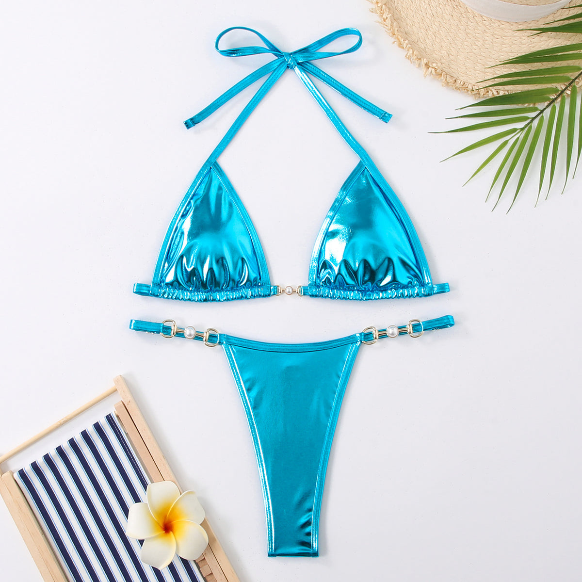 Vaelum Backless Two-Piece Swimsuit