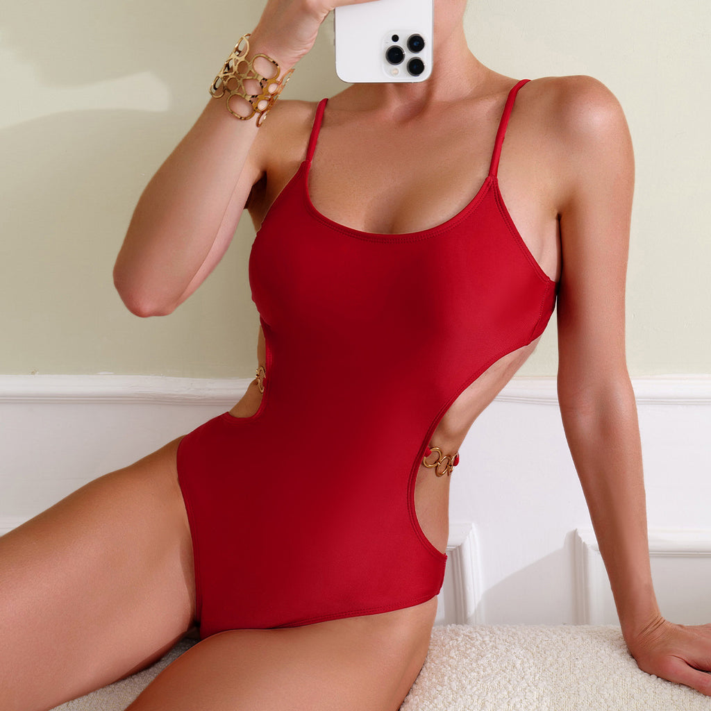 Vaelum Chain-Detail One-Piece Swimsuit