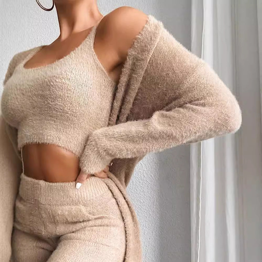 Vaelum Knit Three-Piece Lounge Set