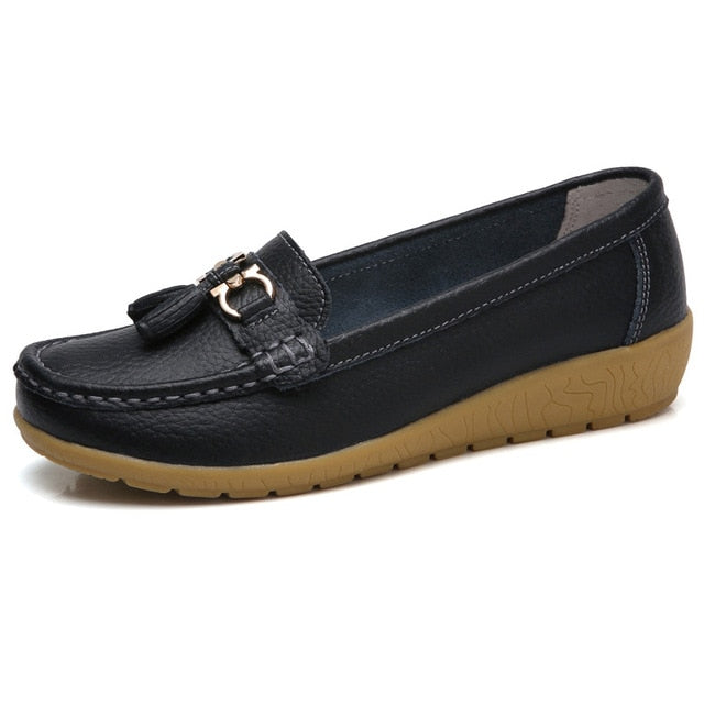Vaelum Leather Slip-On Loafer