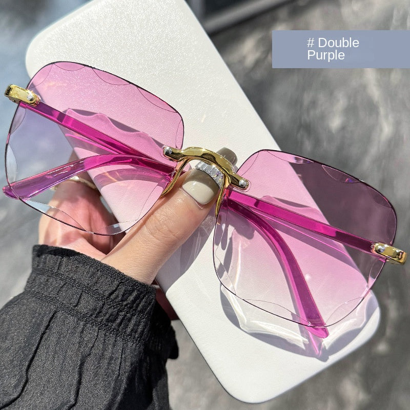 Vaelum Frameless Tinted Sunglasses
