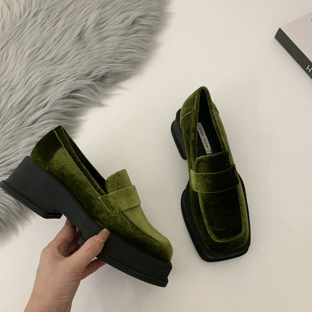 Vaelum Chunky Suede Platform Shoe